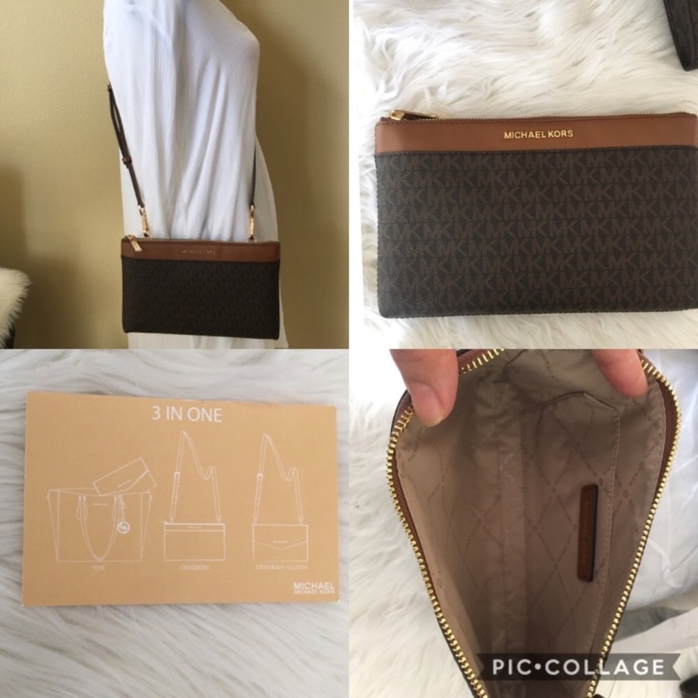 Last set✨Michael Kors 3 in 1 Kimberly tote set - Picture 5 of 8